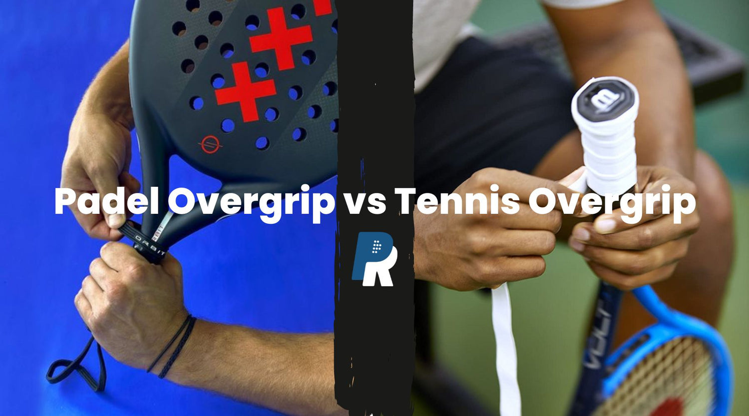 Pegangan Padel Over vs Tenis over grip – Padel Racket