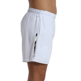 Bullpadel Longo White Wear Padel Shorts