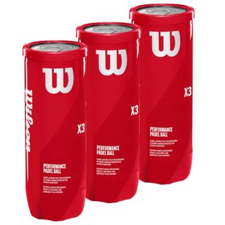 Wilson Premium Padel Balls x3 Cans