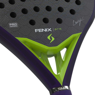 Siux Fenix PRO Glow Purple 2026 Padel Racket by Leo Augsburger