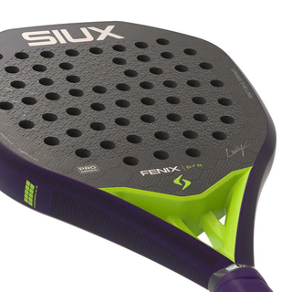 Siux Fenix PRO Glow Purple 2026 Padel Racket by Leo Augsburger